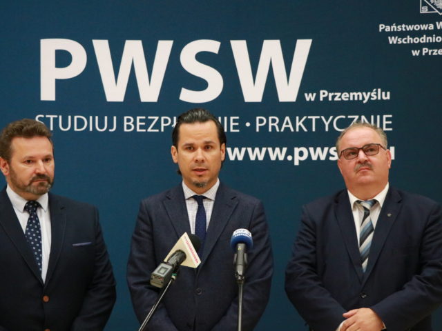 Konferencja prasowa z udziałem Wicemarszałka Województwa Podkarpackiego