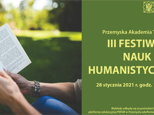 Zbliża się III Festiwal Nauk Humanistycznych