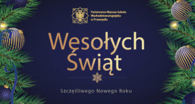 Życzenia JM Rektora PWSW z okazji Świąt Bożego Narodzenia