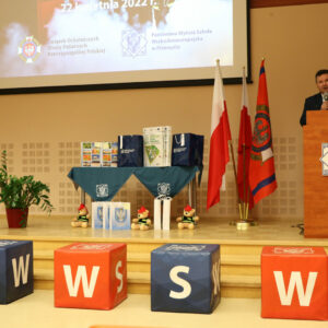 Dr Sławomir Solecki w trakcie wystąpienia