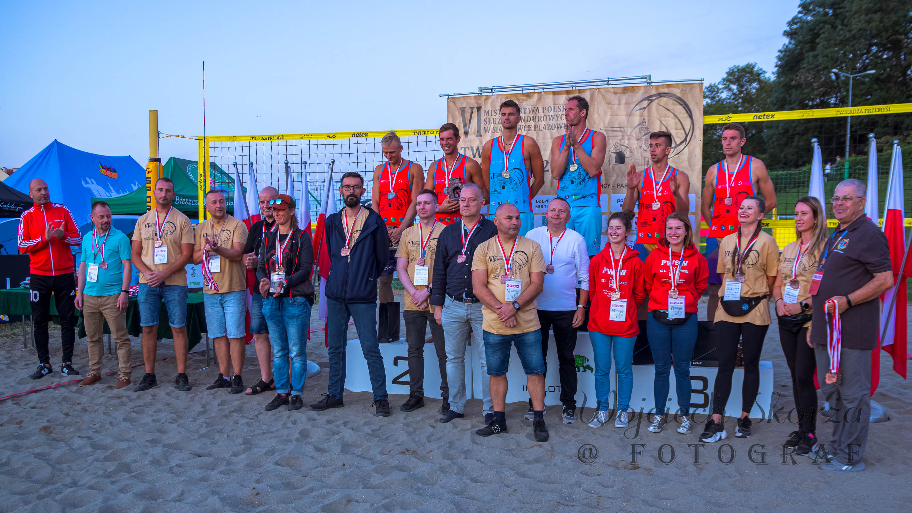 Studentki Bezpieczeństwa Transgranicznego na VI Mistrzostwach Polski Służb Mundurowych w Siatkówce Plażowej „TWIERDZA PRZEMYŚL 2022”